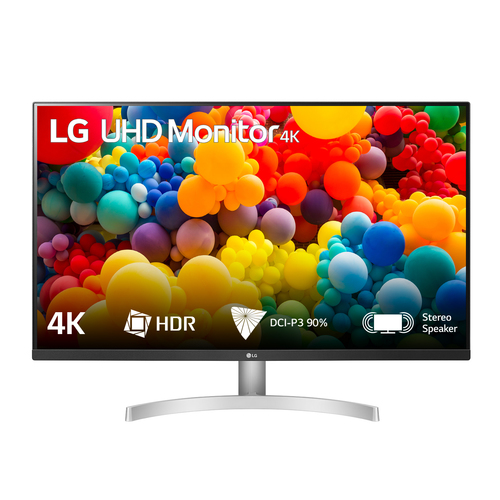 Monitor LG 4K/Ultra HD 31.5 pulgadas 32UN500-W