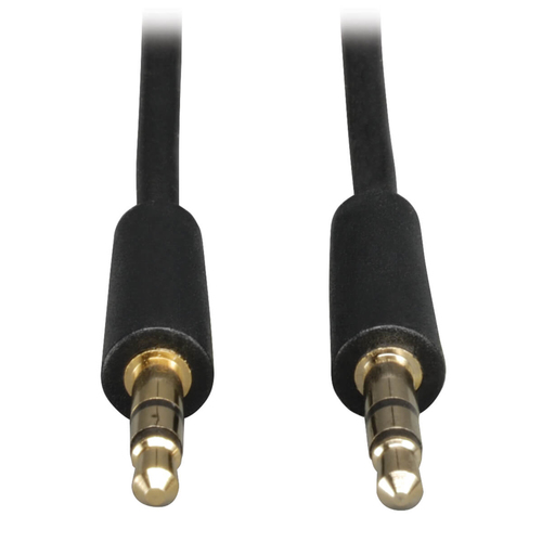 Cable Adaptador Audio Jack 3.5-M-4 pines a 2xJack 3.5 mm-Hembra-3 pines -  0.3