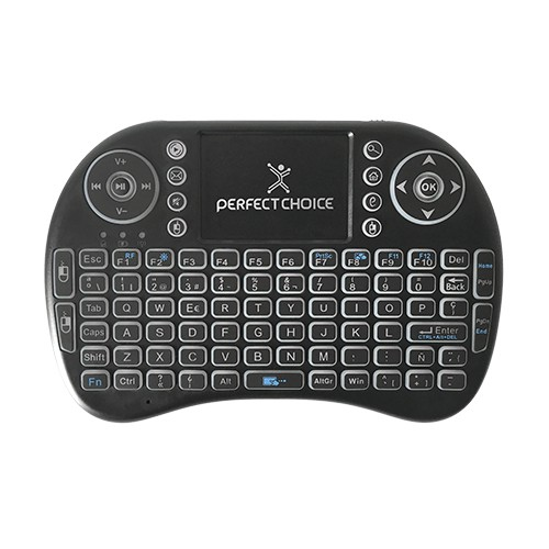 Teclado perfect choice 2025 negro inalámbrico bluetooth